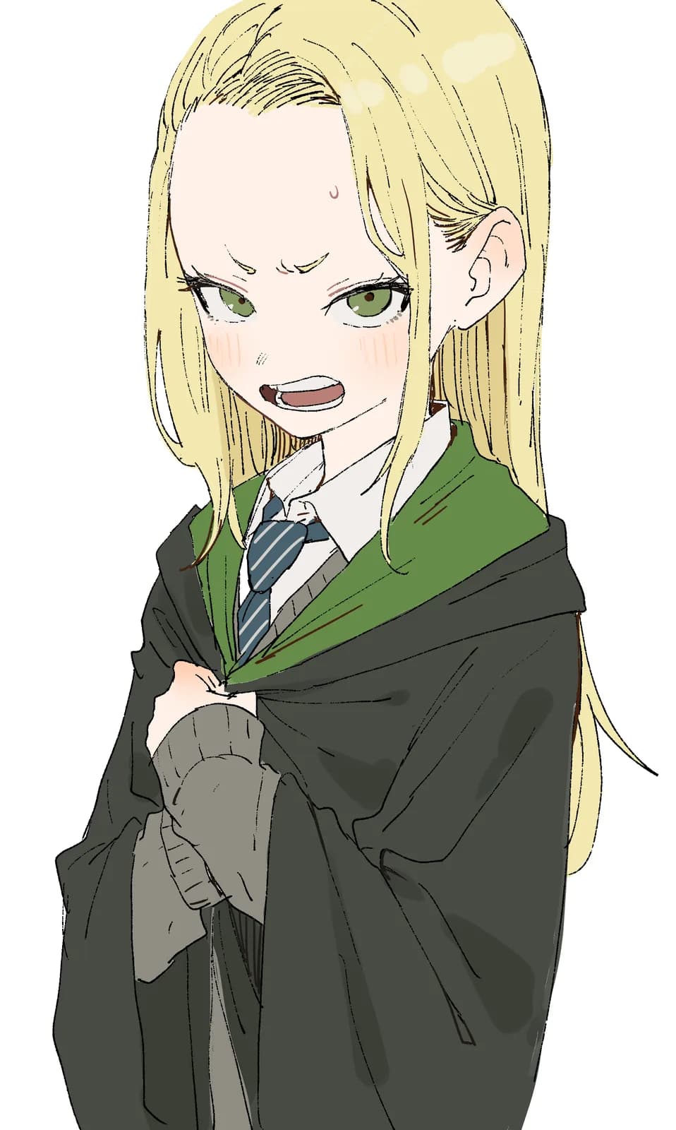 Girl Malfoy, by 山本崇一朗 / @udon0531